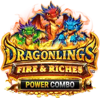 Dragonlings Fire and Riches Power Combo Logo